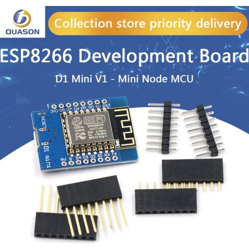 10pcs Smart Electronics D1 mini - Mini NodeMcu 4M bytes Lua WIFI Internet of Things development board based ESP8266 by WeMos