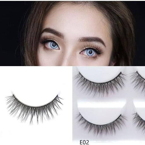 5 pairs Mink Eyelashes regular Lasting Mink Lashes Natural Dramatic Volume Eyelashes Extension Thick Long 3D False Eyelashes