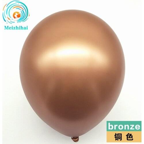 50pcs 12inch Metallic Balloons Wedding Birthday Party Decor Ballons Latex Air Balls Anniversaire Dec Balloons Party Supplies