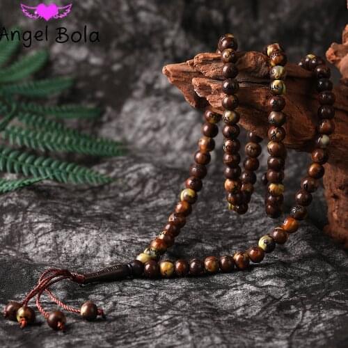 Muslim Middle East Bracelets Tassel Pendant Shape 99 Prayer Beads Rosary Islamic Tasbih Allah Masbaha Misbaha Tesbih Tespeeh