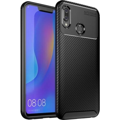 Beetle Carbon Fiber TPU Case for Honor Note 10 Phone Case Luxury Slim Soft Back Cover