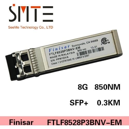 Finisar FTLF8528P3BNV-EM Multi-mode Module 8G-850NM-0.3KM-SFP