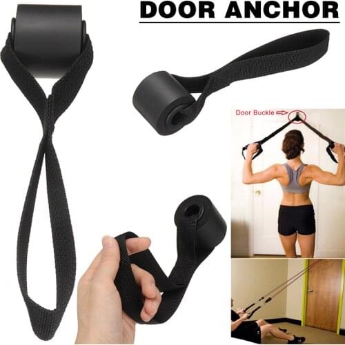 Hot 1Pcs Fitness Resistance Band Foam Door Anchor Resistance Exercise Band Muscle Building Strength Training Fitness Equipment