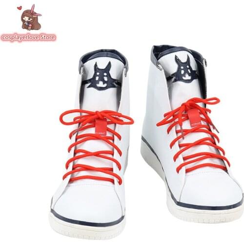 Hololive vtuber Okami Mio Cosplay Costumes Shoes Boots Custom Made For You