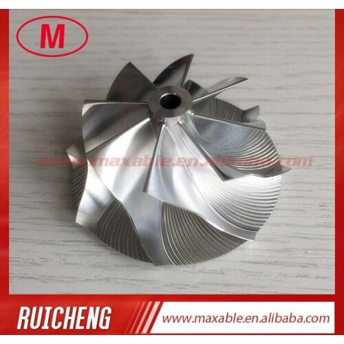 K04 8+0 blades 43.03/56.08mm 5304-123-2007 high performane billet/milling/aluminum 2024 compressor wheel for 5304-970-0054/0035