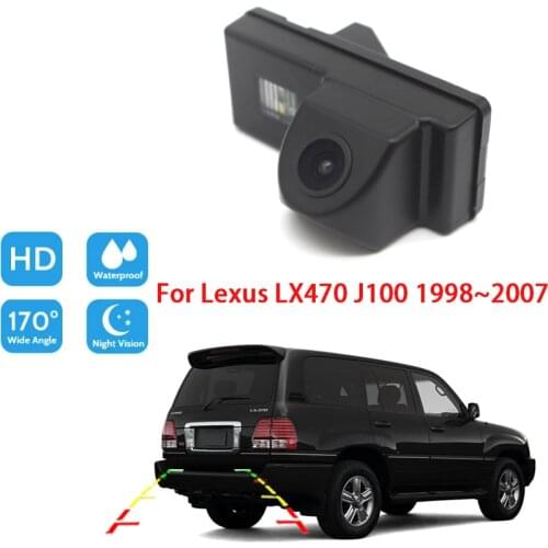 Car Rear View Camera For Lexus LX470 J100 1998 2000 2001 2002 2003 2004 2005 2006 2007 CCD Full HD Night Vision Reverse Camera