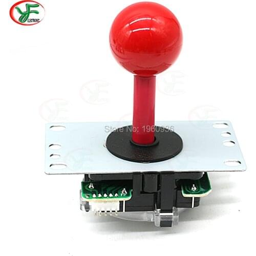 Classic 5 Pin Joystick Copy SANWA Joystick With Round Gate Limiter Fighting Rocker Handle For Arcade DIY Mame Raspberry Pi