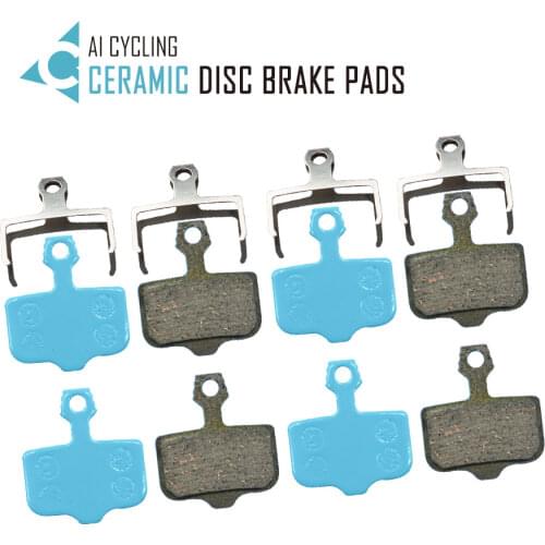 4 Pairs Bicycle Ceramics DISC BRAKE PADS FOR Avid Elixir R/CR/CR-MAG/E1/3/5/7/9 Sram X0 XX DB1/3/5 Dualtron Thunder