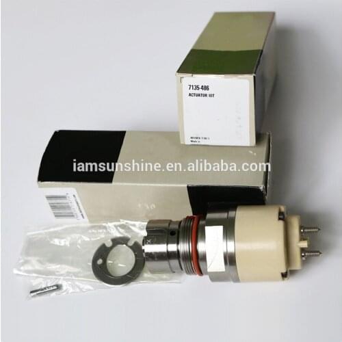 Common rail injector control valve Actuator kit 7135-486 For Diesel Injector 3155040