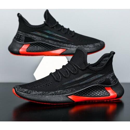 Breathable Mens Shoes Sneakers Designer Sneakers Men Summer Tenis Black Trainers Comfortable Running Shoes Zapatos De Mujer 2021