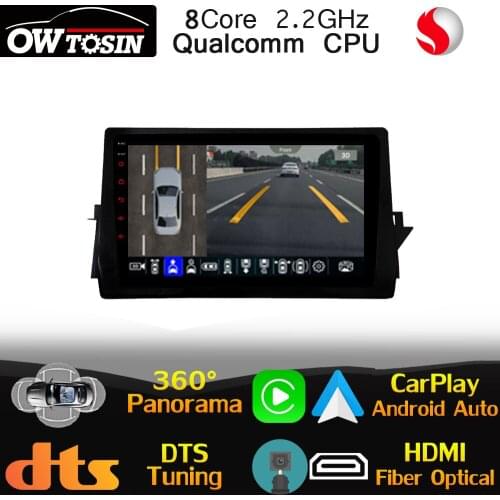 Qualcomm CPU Android For Toyota Camry XV70 2020-2021 Car Multimedia 360 Camera DTS HIFI Head Unit Stereo Optical HDMI GPS Radio