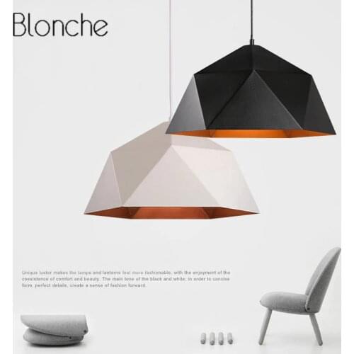 Modern Loft Pendant Lights Industrial Decor Iron Hanging Lamp for Kitchen Living Room Suspension Luminaire E27 Led Home Lighting