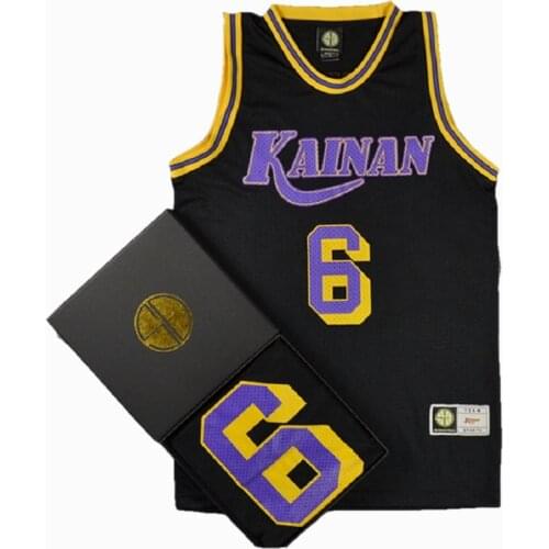 BG basketball jerseys KAINAN 6 JIN 4 MAKI 5 TAKASAGO 9 MUTO KIYOTA jersey Outdoor sportswear training Hip-hop culture black