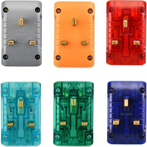 3 in 1 Universal International Electric Plug Adapter to 13A UK/Hong Kong Type G Adapter Converter AC Power Charger Socket