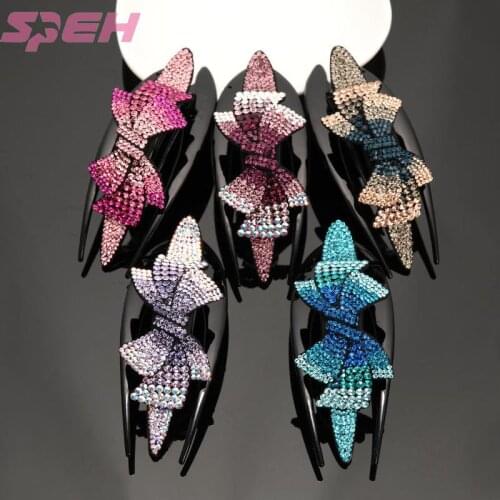 Bowknot dish hair duck mouth clip pony tail grab clip a word clip beak clip adult large hairpin hair ornaments