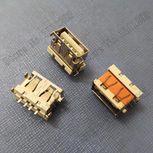 10pcs/lot 2.0 USB Jack Socket Connector for Xiao Mi NDY-02-AD Mobile Power Bank