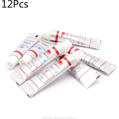 12pcs Diamond Polishing Lapping Paste 320-1000 Grit W40-W0.5 Metal Glass Jewerly Grinding Abrasive Tools Au 24 20 Dropship