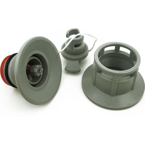 2pcs Double Seal Air Valve Inflatable Inflate Tube Boat Raft Dinghy Kayak Canoe