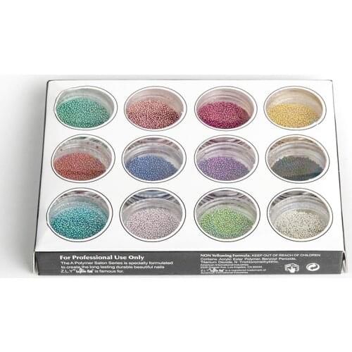 3D Fashion Acrylic Nail Art Rhinestones Decorations New 12 Colors Beads Manicures Or Pedicures Hot Sales