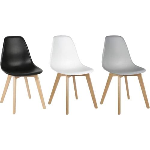 4Pcs/Set Dining Chair Lounge Chair Dining Chairs Coffee Chairs With Solid Wood Leg Cushions Chairs For Kitchen Dining Office HWC