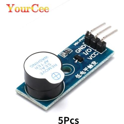 5Pcs High Quality Active Buzzer Module for Arduino New DIY Kit Active buzzer low level modules