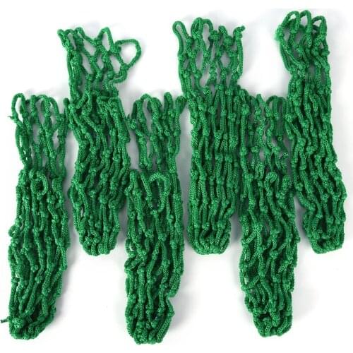 6 Pieces Green Billiard Pool Snooker Table Nylon Mesh Net Bags Pockets Club Kit Snooker Accessories