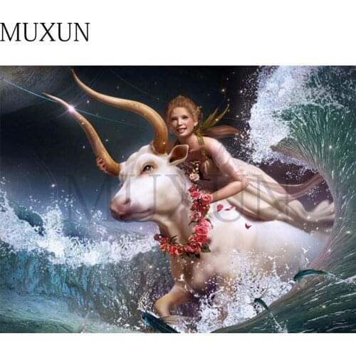 3D Diamond Painting Angel Wings Full Drill Square/Round Rhinestones Pictures Diy Diamond Embroidery Animals Decor For Home X0025