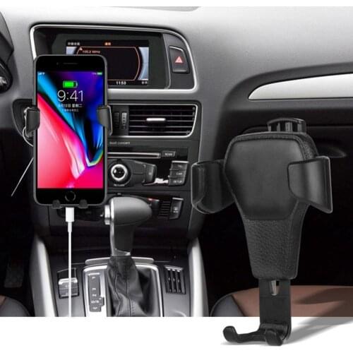Car Mobile Phone Holder Universal Triangle Car Air Vent Mount Multifunction Mobile Phone GPS Stand Holder Bracket Cradle