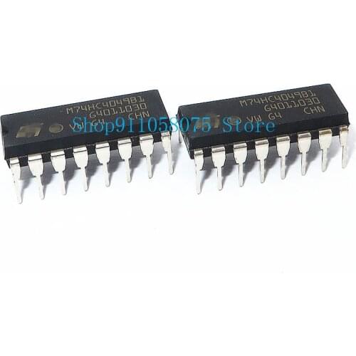 Free freight M74HC4049B1R DIP-16 20pcs