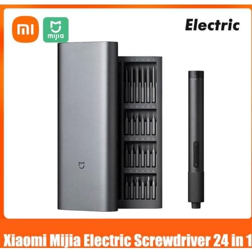 Original Xiaomi Mijia Electric Screwdriver 24 in 1 Precision Screwdriver Set Screw Driver Set Repair Tools For Smart Home Daily