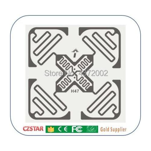 860~960MHz RFID Impinj UHF H47 Electronic tags Impinj Monza 4 True 3D antenna technology Monza4E Monza4QT Impinj Electronic tag