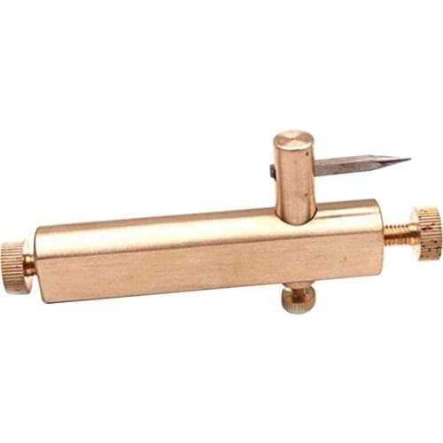 Violin Making Tools Brass Purfling Groove Knife Inlay Inlaid Groove Carver Adjustable Luthier Musical Instrument Tool