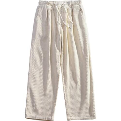 LACIBLE Men's Corduroy Trousers