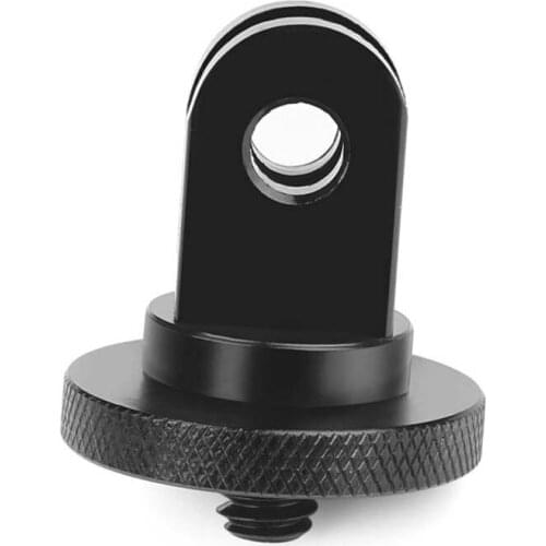 Metal 1/4 Mini Tripod Adapter Mount for GoPro Hero 9 8 7 5 6 4 Session SJCAM SJ4000 Xiaomi Yi 4K Eken H9 Action Camera Accessory