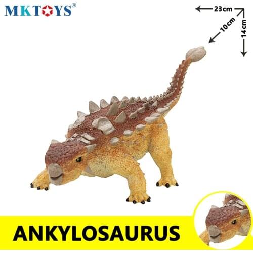 MKTOYS Jurassic World Ankylosaurus Dinosaur Toys for Boys Dinosaurios de Juguete Action Figures Dinosaure Gift for Kids Dinozaur