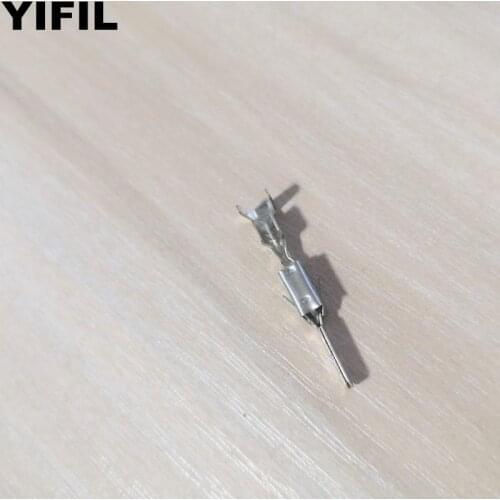 100pcs/lot Male Crimp Terminals (Pins) Contact Pin For Bosch JPT Socket Housing Connector Plug For 18-20AWG Wire Cable