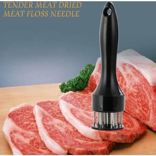Profession Meat Needle Stainless Steel Kitchen Tools Cooking Accessories Gadget Steak Pork Chops Loose Household Meat Hammer