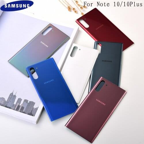 Samsung Galaxy Note 10 plus Back Battery Cover Housing Replacement Part 3D Glass Rear Door For Samsung Note 10+Note 10 Plus N970