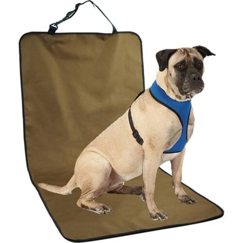 Waterproof Stain Resistant Dog Car Seat Cover Oxford Breathable Cat Dog Protector Mat Durable Pet Seat Cover Travel Accessories