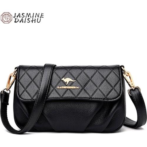 Retro Womens Casual Small Square Bag Fashion Rhombus Shoulder Bags High Quality Pu Leather Messenger Bag Ladies Designer Handbag