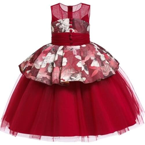 Winter Girls Princess Dress kids Clothes Wedding Party Dress Toddler Girl Formal Ball Gown Infant Children Christmas Costumes 8Y