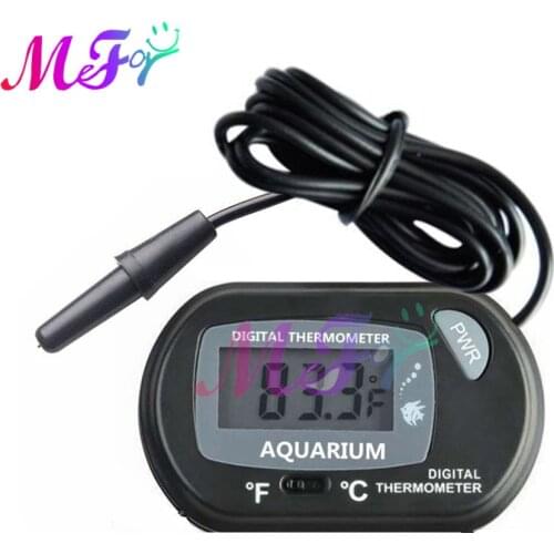 -50℃ + 70℃ Digital Aquarium Fish Tank Thermometer With Suction Cup Temperature Sensor Meter Tester Thermometer Measurement