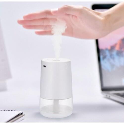 Automatic Soap Dispenser Touchless Alcohol Sprayer Hand Sanitizer Dispenser 150ml Battery Operated Infrared Motion Sensor
