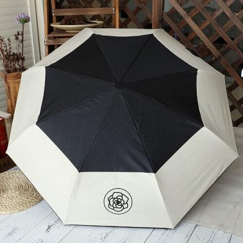 Japanese Automatic Umbrella Foldable Portable Female Summer Windproof Travel Mini Pocket Umbrella Paraguas Mujer Rain Gea DB60YS