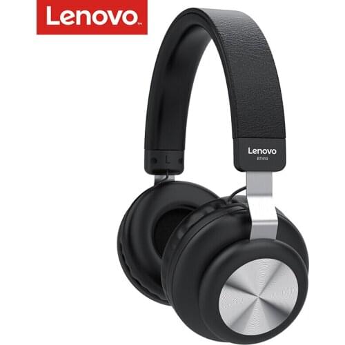 Lenovo BT410 Bluetooth Headphones Wireless Computer Headset BT5.0 for Xiaomi Huawei Smartphones PC Bluetooth Earbuds with MIC