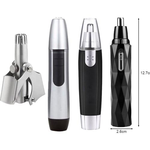 Electric Nose Ear Trimmer Men Shaver Rechargeable Hair Removal Eyebrow Trimer 360 Degree Roration Cutter Head Hair Removal