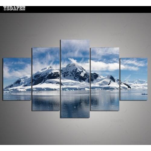 HD print olieverf Film modulaire foto Scenery poster kind room decor woondecoratie 5 stks canvas art z449