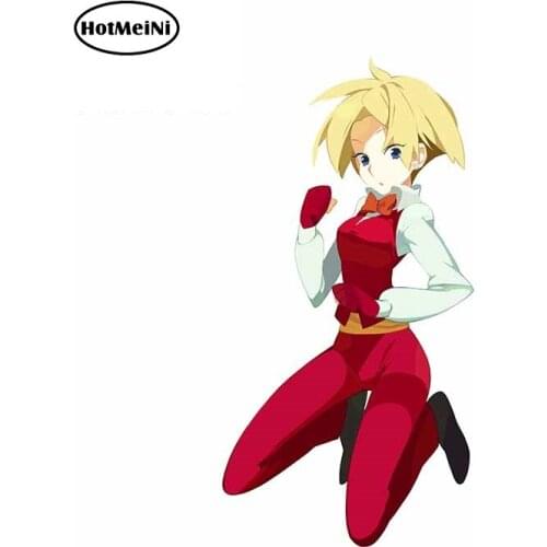 HotMeiNi 13cm x 6.8cm for Girl Fashion Personality Car Sticker Bumper Decoration Vinyl Car Wrap Refrigerator Laptop Decals