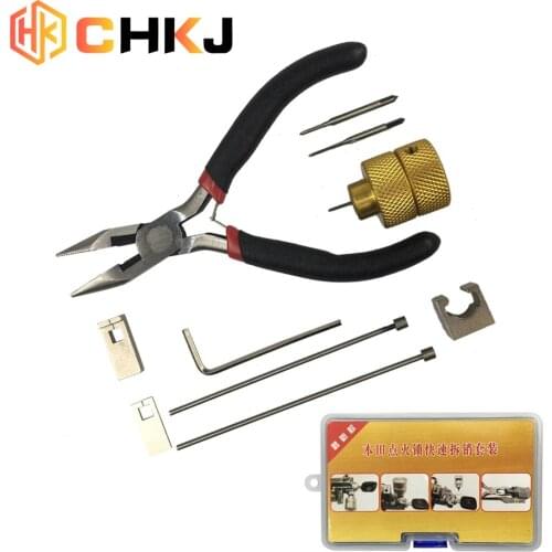 CHKJ For Honda Auto Car Lock Disassembly Tool Car Ignition Cancellation Lock Removal Pin Locksmith Repair Tool