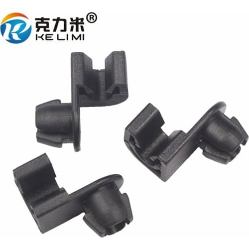 KE LI MI 10Pcs For Peugeot Pontiac Chevy Oldsmobile Buick Door Lock Latch Rod 7mm Size Nylon Retaining Clips